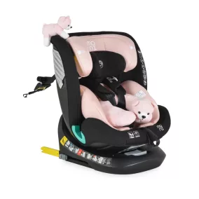  Moni SERENGETI I-SIZE autós ülés 40-150cm 360fokban forgatható PINK