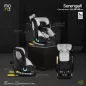   Moni SERENGETI I-SIZE autós ülés 40-150cm 360fokban forgatható PINK