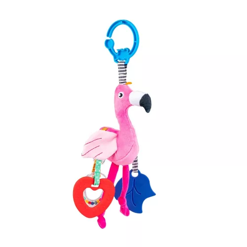 Moni Bali Bazoo 82008 Flamingo rágóka és csörgő