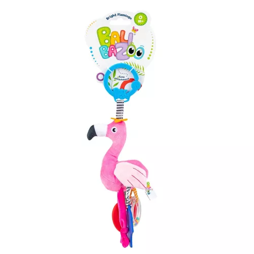 Moni Bali Bazoo 82008 Flamingo rágóka és csörgő