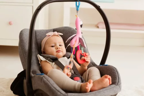 Moni Bali Bazoo 82008 Flamingo rágóka és csörgő