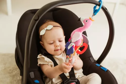 Moni Bali Bazoo 82008 Flamingo rágóka és csörgő