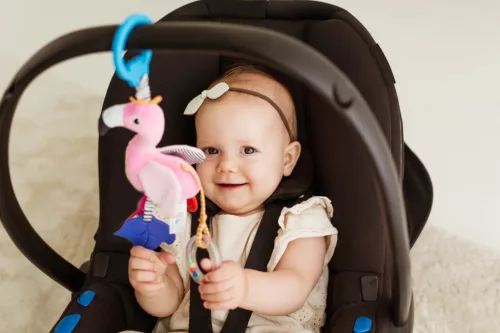 Moni Bali Bazoo 82008 Flamingo rágóka és csörgő