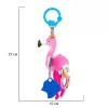 Moni Bali Bazoo 82008 Flamingo rágóka és csörgő
