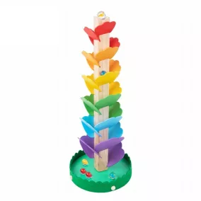 Moni Tooky toy fa golyópálya szívárvány szín