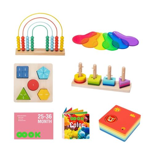 Moni Tooky toy montessori oktató box tk754