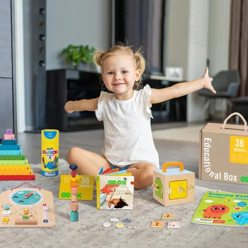 Moni Tooky Montessori oktató Box 25-36 hónapos  TK755