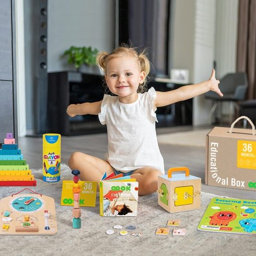 Moni Tooky montessori oktató box 25-36 hónapos tk755