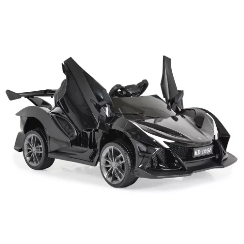 Moni Moni bo flash elektromos sport autó metál fekete