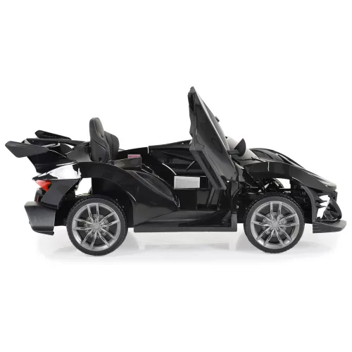 Moni Moni bo flash elektromos sport autó metál fekete