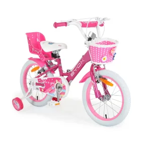 Moni BYOX CUPCAKE gyerek lány kerékpár 16-os méret PINK