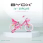 Moni BYOX CUPCAKE gyerek lány kerékpár 16-os méret PINK