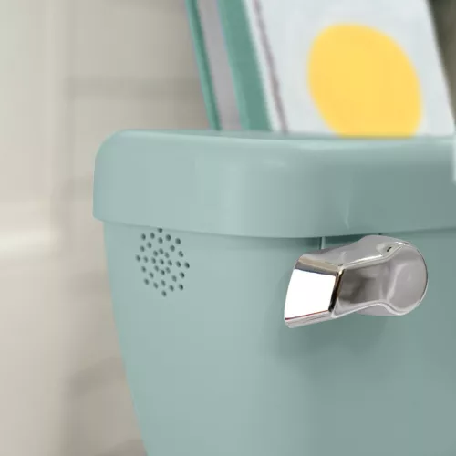 INGENUITY Gyermek toalett hanggal My Size™ zöld