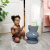 INGENUITY Gyermek toalett hanggal My Size™ kék
