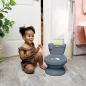 INGENUITY Gyermek toalett hanggal My Size™ kék