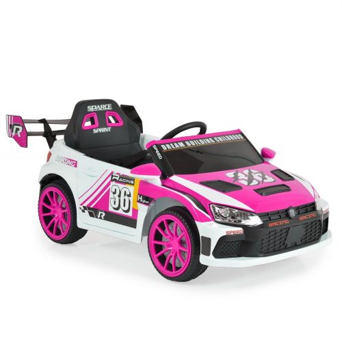 Moni Bo drift e. autó hátsó spoiler szárnnyal pink