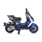   Moni Bo rimini elektromos gyerek robogó motor 2 kerekű kék