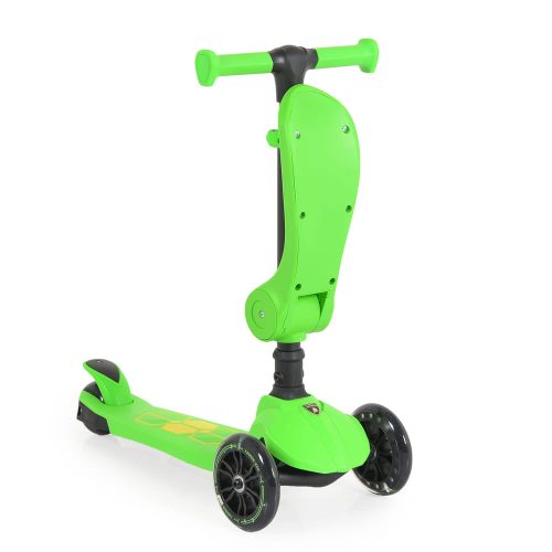 Moni Lamborghini 2in1 ráülős roller zöld