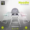 MONI Noodle  összecsukható etetőszék SZÜRKE