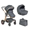 Moni Polly 2 in1 babakocsi szett:sport+mózes+kistáska 107985 fekete