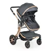 Moni Polly 2 in1 babakocsi szett:sport+mózes+kistáska 107985 fekete