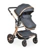 Moni Polly 3in1 babakocsi szett: sport+mózes fekete 107985