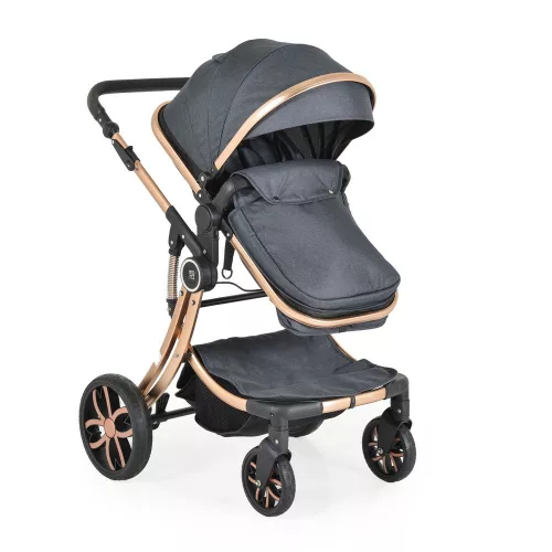 Moni Polly 2 in1 babakocsi szett:sport+mózes+kistáska 107985 fekete