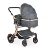 Moni Polly 2 in1 babakocsi szett:sport+mózes+kistáska 107985 fekete