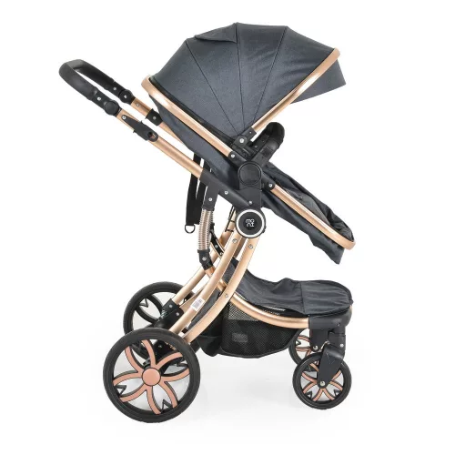 Moni Polly 2 in1 babakocsi szett:sport+mózes+kistáska 107985 fekete