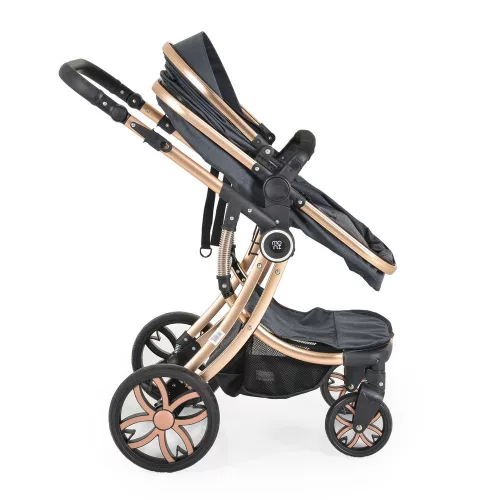 Moni Polly 2 in1 babakocsi szett:sport+mózes+kistáska 107985 fekete