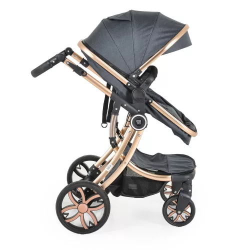 Moni Polly 2 in1 babakocsi szett:sport+mózes+kistáska 107985 fekete