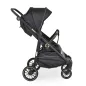   Moni BUGGY babakocsi lapracsukható, nagy kerekek, könnyű FEKETE