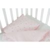 Moni Nook 3 részes bébi ágynemű huzat garnitúra pink csillag