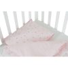 Moni Nook 3 részes bébi ágynemű huzat garnitúra pink csillag
