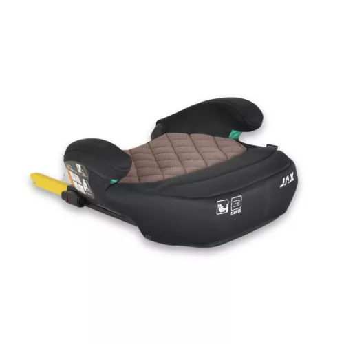 Moni JAX autós ülésmagasító háttámlával 125-150cm rögzítő hevederrel, ISOFIX PINK