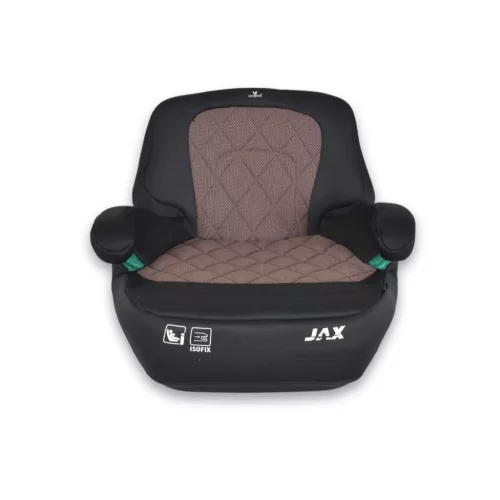 Moni JAX autós ülésmagasító háttámlával 125-150cm rögzítő hevederrel, ISOFIX PINK