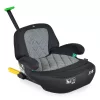 Moni Jax autós ülésmagasító háttámlával 125-150cm rögzítő hevederrel, isofix szürke