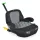 Moni Jax autós ülésmagasító háttámlával 125-150cm rögzítő hevederrel, isofix szürke