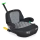 Moni Jax autós ülésmagasító háttámlával 125-150cm rögzítő hevederrel, isofix szürke