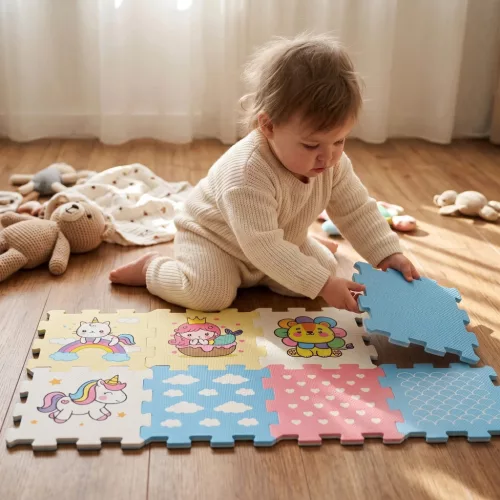 Moni HABTAPI 8 db-os puzzle UNIKORNISOS