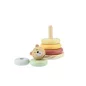 Moni Tooky toy fatorony maci, montessori, karikák pasztel