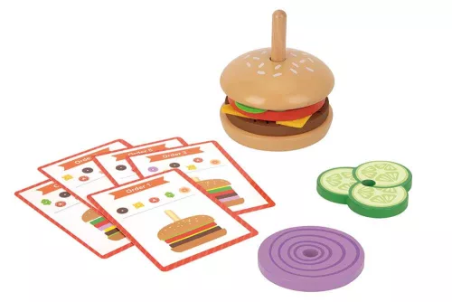 Moni Tooky toy fa hamburger készítő szett