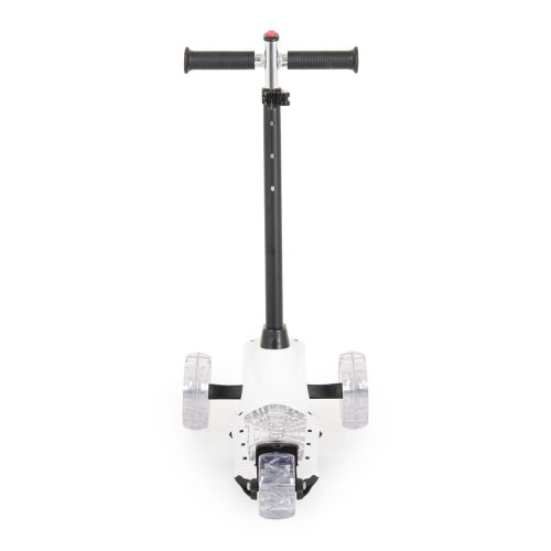 Moni Isporter roller kamaszoknak villogó ledekkel, 50 kgig fehér/fekete