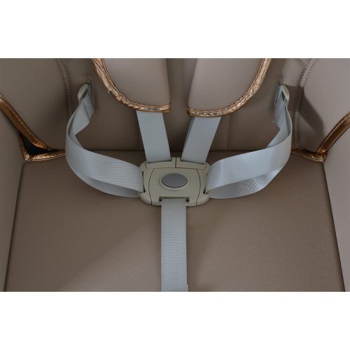 Moni Lindo multifunkciós etetőszék kiegészítőkkel (előke, kanál, villa) bézs