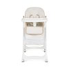Moni Lindo multifunkciós etetőszék kiegészítőkkel (előke, kanál, villa) fehér