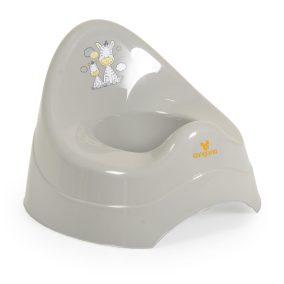 Moni Zebra bébi egyszerű bili pasztel szürke