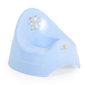 Moni Zebra bébi egyszerű bili pasztel kék