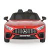 Moni Bo dk-sl63 mercedes elektromos kisautó 2 motor, 125cm, 35kg-ig piros