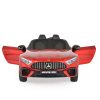 Moni Bo dk-sl63 mercedes elektromos kisautó 2 motor, 125cm, 35kg-ig piros
