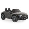 Moni Bo dk-sl63 mercedes elektromos kisautó 2 motor, 125cm, 35kg-ig fekete